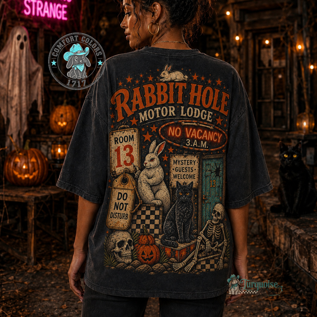 Rabbit Hole Motor Lodge Halloween