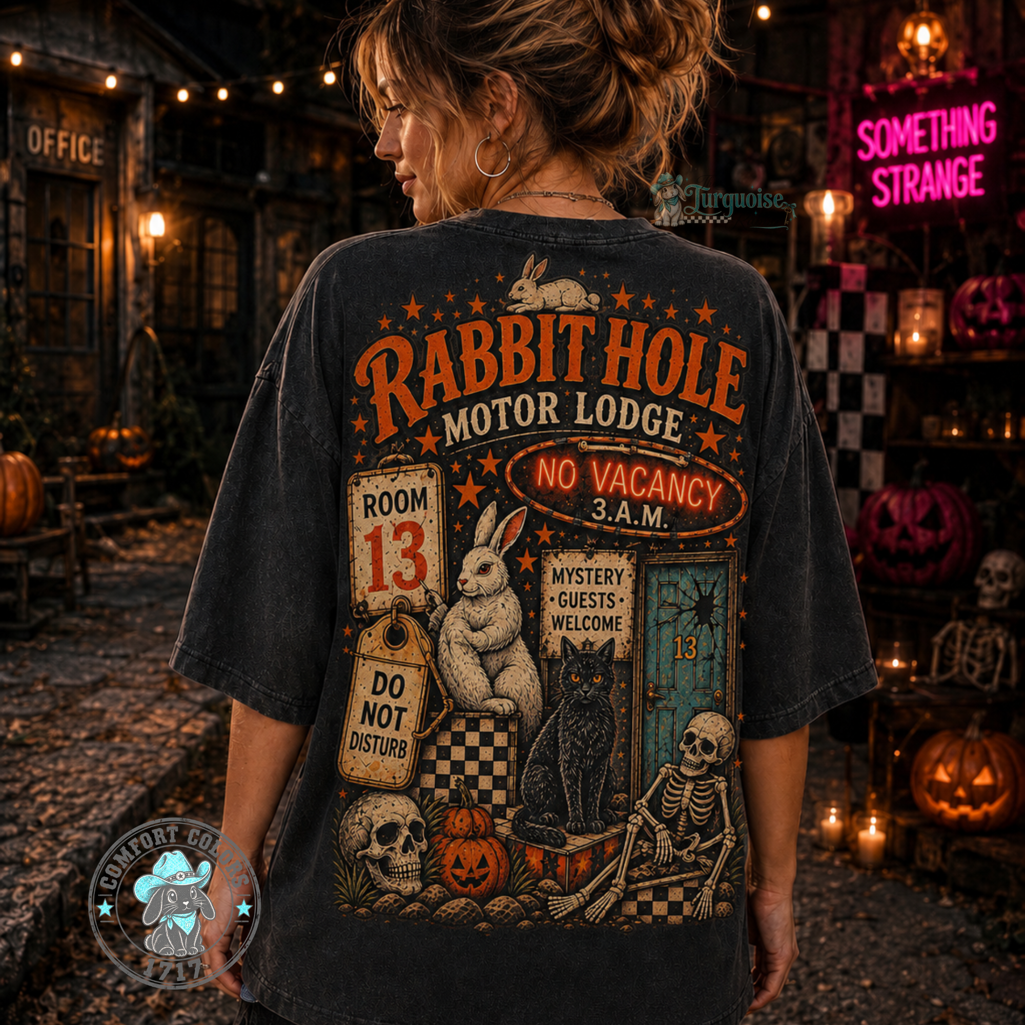 Rabbit Hole Motor Lodge Halloween