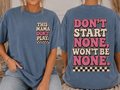 This Mama Don’t Play Graphic Tee | Don’t Start None Won’t Be None Mom Shirt