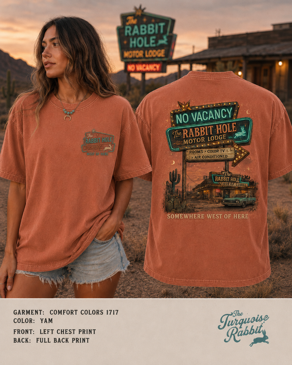 No Vacancy Tee - Rabbit Hole Motor Lodge