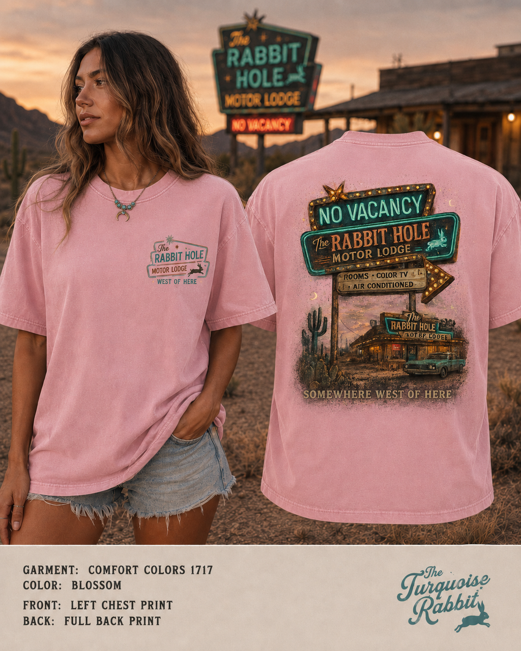 No Vacancy Tee - Rabbit Hole Motor Lodge
