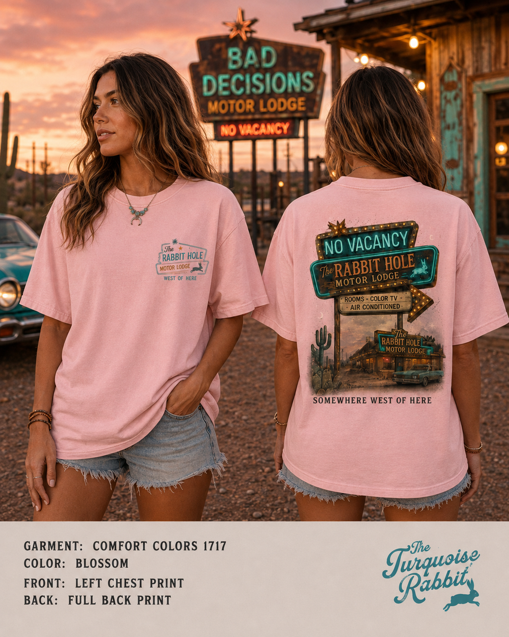 No Vacancy Tee - Rabbit Hole Motor Lodge