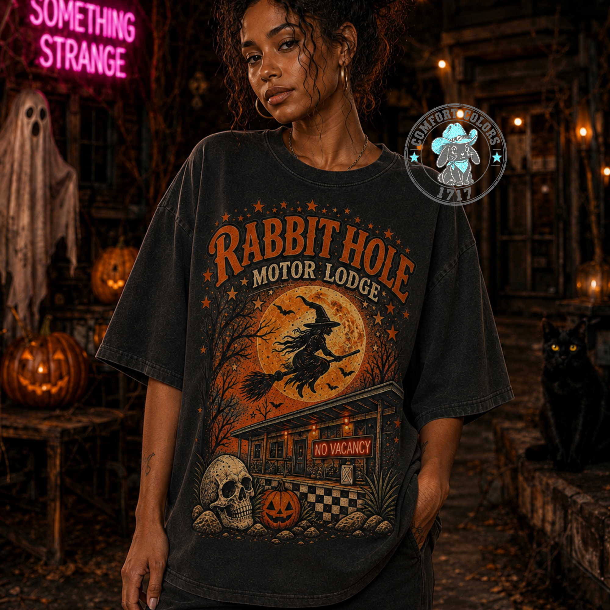 Rabbit Hole Motor Lodge Halloween
