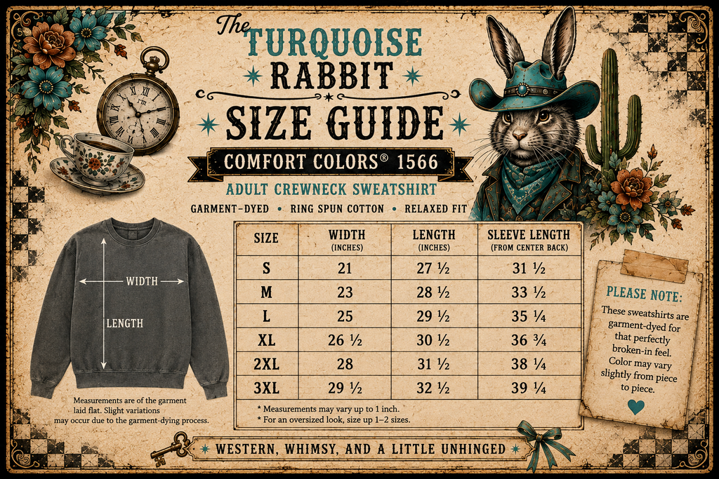 Room 1974 Crewneck - Rabbit Hole Motor Lodge