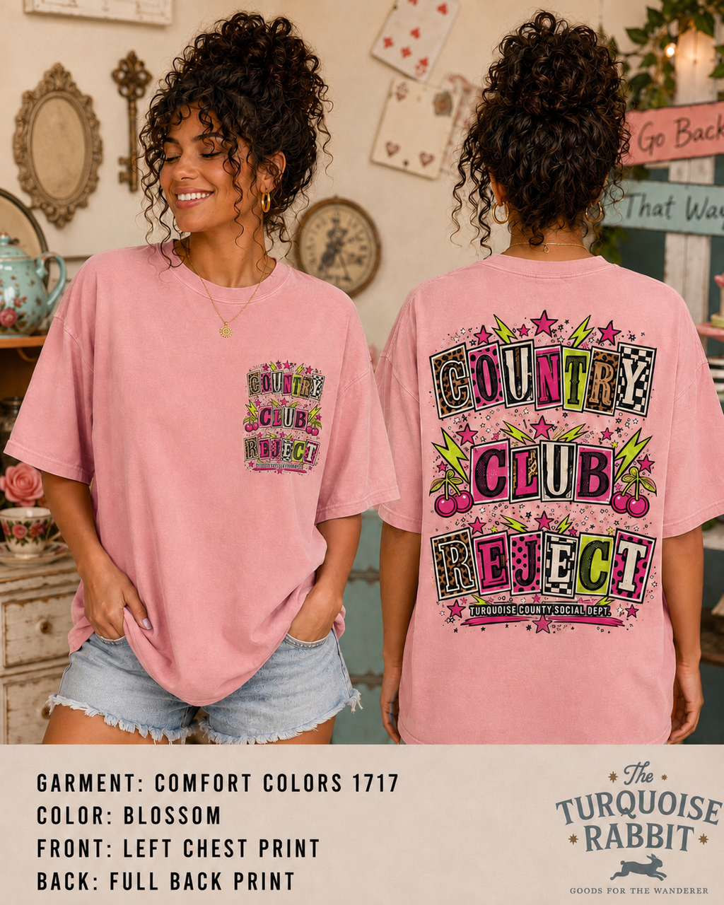 Country Club Reject Tee - Down the Rabbit Hole